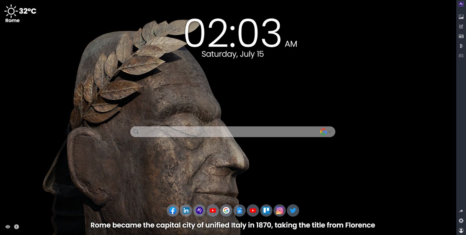 Roman Soldiers: Reliving the Glory Through MeaVana's Chrome Extension