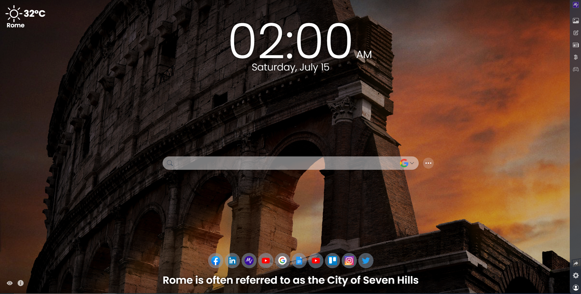 Experience the Grandeur of Rome with Mesmerizing MeaVana Wallpapers