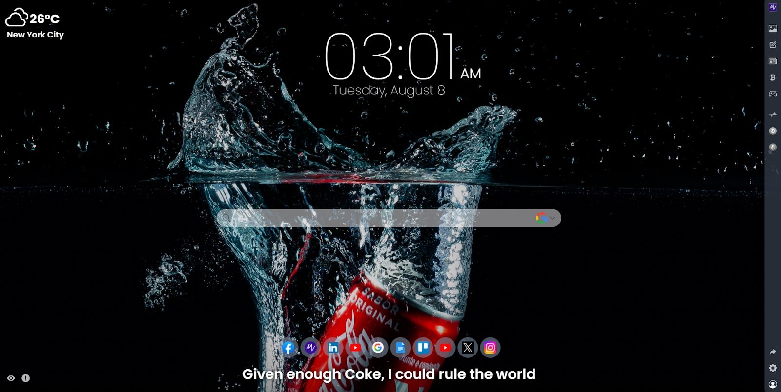 Discover Refreshing Delights with the MeaVana Chrome Extension: Coca-Cola Extravaganza