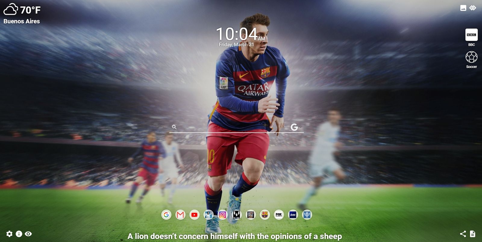 Celebrating Lionel Messi: Mesmerizing Wallpapers on MeaVana for Football Fans